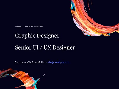 We're hiring! designers graphic design hiring hiring designers job job listing ui ux designer