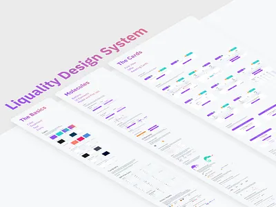 Liquality Design System amsterdam blockchain branding design designsystem digitalproductdesign experiencedesign productdesign ui uxboutique vector