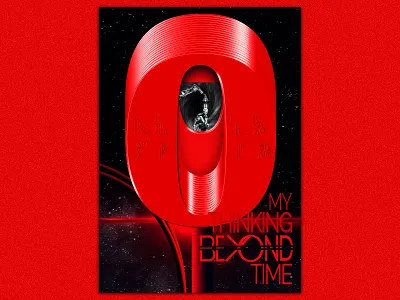 Time affiche compositing photomanipulation photomontage photoshop poster print psd typographic design typography