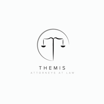 Themis - Attorneys At Law branding business design business logo business logo design corporate branding corporate design corporate logo custom logo design graphic designer icon design law firm law logo lawyer logo design minimal minimal branding professional graphic designer professional logo professional logo design scales