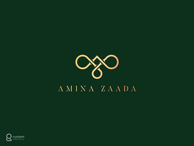 Amina Zaada textile branding design elegant elegant design fashion logo fashion logos freelance freelance design freelance designer graphic design graphicdesign logo logo design logo designer logo icon logo maker logo mark logo marks logodesign logos