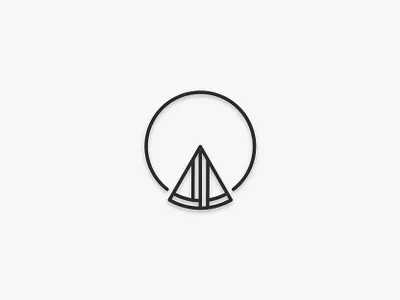 Triangle | Logo Concept art blackandwhite bnw branding bw creative design icon illustrator logo minimal minimalism monochrome