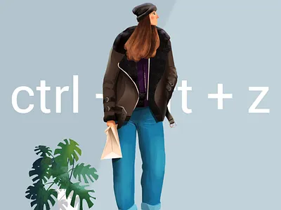 Fashion Secrets art character illustration photoshop wacom