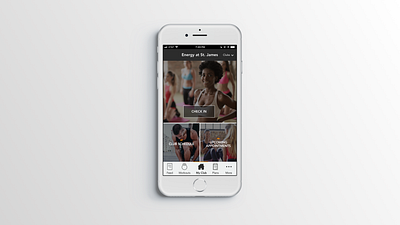 Energy Fitness Mobile App app design ui ux