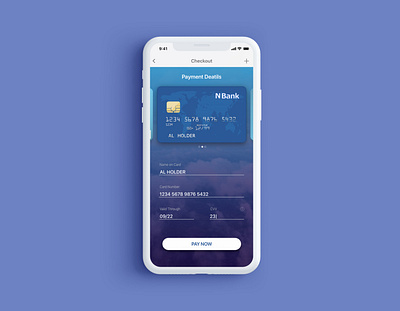 Daily Ui Challenge : Credit Card Checkout Page 002 app design application design credit card checkout daily ui iphonex ui ui design ui ux