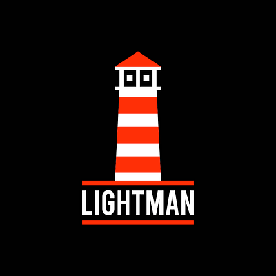 Lightman - DAY 31 (Daily Logo Challenge) branding daily dailylogo dailylogochallenge dailylogodesign design lighthouse logo logo design logodesign vector