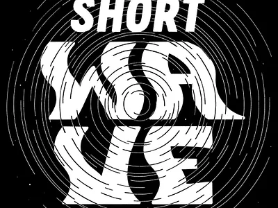 SPACEY SKETCH black hole black white hand lettering hand lettering art space type typography warp speed