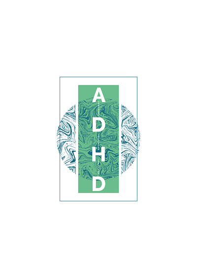 ADHD - Poster adhd adobe adobe illustrator grafic grafic design grafik illustration illustrator poster print