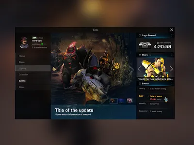 Dashboard dashboard fps fui mmo scifi ui