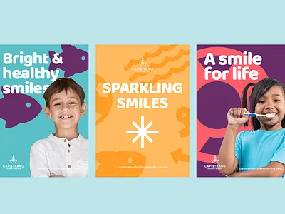 Capistrano Childrens Dentistry advertising behance branding branding and identity childrens dentistry dental dental care dental clinic dentist dentist logo dentistry healthcare logo logo logo design marketing pediatric dentistry sparkle logo tooth logo