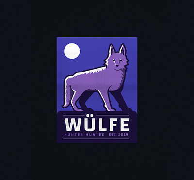 wolf brand 01 animal design grid illustration light logo minimal shadow simple vector wolf