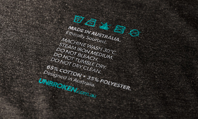 Unbroken Care Label activewear apparel athletic apparel brand brand identity branding branding design concept design details determination gymwear inspiraion passion positivity streetwear strength unbroken visual identity