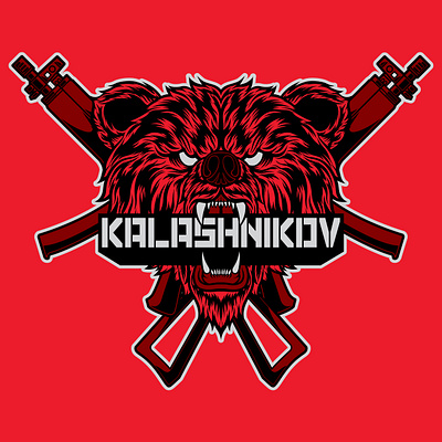 Kalashnikov USA Graphics sheet. apparel art design illustration illustrator merch merchandise product russian vector vector art