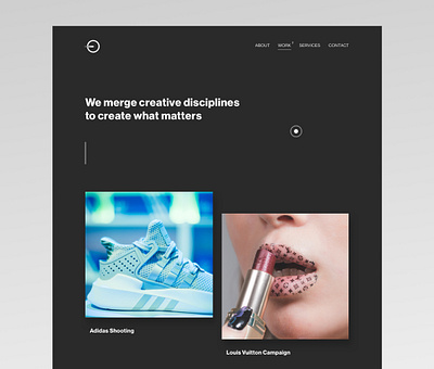 Portfolio theme wip animation black clean design minimal portfolio theme theme design ui web webdesign website