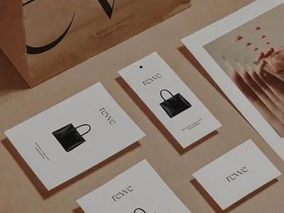 REWE brand design fashion logo