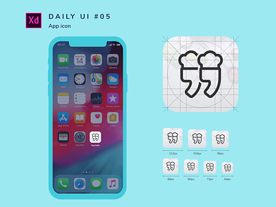 Daily UI challenge #005 adobe xd app branding challenge dailyui design logo ui uidesign
