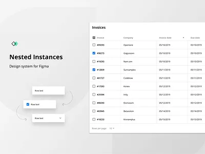 Nested Instances app assets component design design system figma kit nested product style guide styles ui ui kit ux web web app