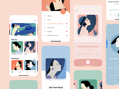 Music app app music music app music player ui ux