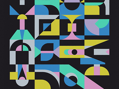 it be like that abstract color gemetric illustrator shapes