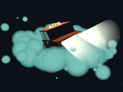 car stuck 3d car cloud