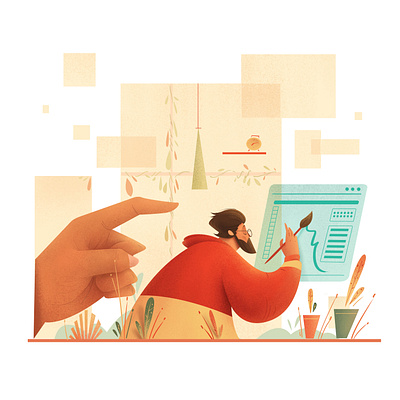 Get in Touch art artist character conceptart design digitalartist drawing illustration photoshop sketch