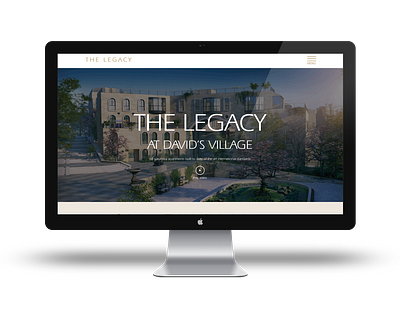 The Legacy Jerusalem animation design ui ux web