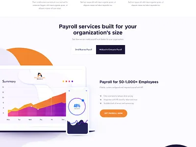 Accurate Payroll branding design typography web