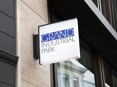 Grand Industrial Park branding design icon