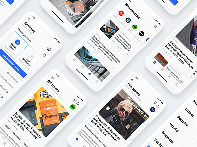 Sector UI Kit. News mobile online news news app news app templates news app ui kit news ios ui kit news mobile news templates news ui kit newspaper mobile app ui kit ui kit adobe xd ui kit ios ui kit sketch