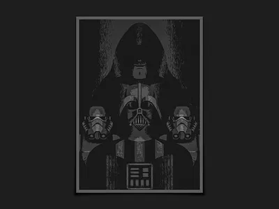 empire strikes back empire strikes back galactic empire grungy illustration sith sith lord star wars starwars storm trooper stormtrooper textured vader