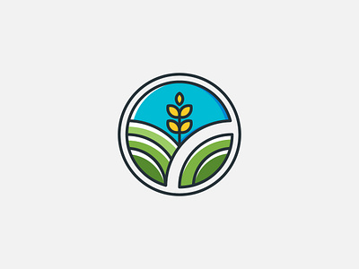 agriculture v2 creative design logo logo design vector