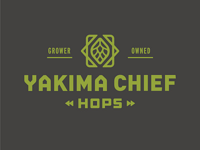 Yakima Chief Logo Exploration branding hops logo