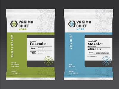 Packaging Exploration Yakima Chief Hops hops packaging