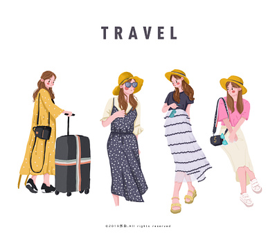travel banner design illustration illustration art banner design travel ui