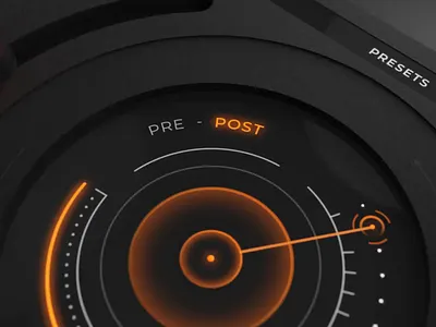 SubDivine 3d 808 after effects animated animation b3d bass blender branding camera dark gui instrument interface modeling music orange sketch ui vst