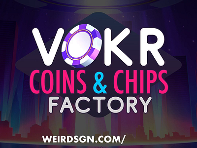 VOKR Coin & Chip Factory blackjack builder chip coin developer download freebie gambling gamedev generator iap icon icon set in app purchase jackpot photoshop poker psd unity vegas