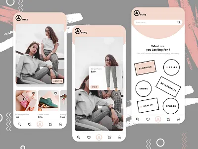 LookBook App app concept app design app designer app development design ecommerce app ecommerce business ecommerce shop fashion app lookbook photoshop shoes ui