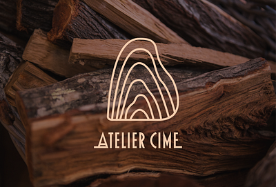 Atelier Cime Visual Identity & Website art direction branding carpentry charte graphique identité visuelle logo visual identity webdesign website