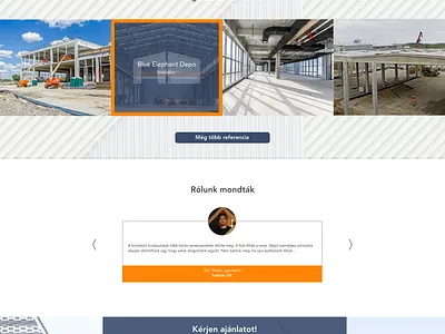 Brown Steel&Hall website design branding design logo ui website