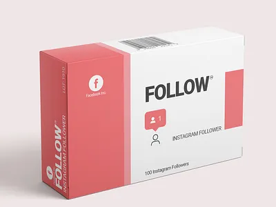 Follow adobe adobe illustrator branding design graphic design medicine mockup pink render social network