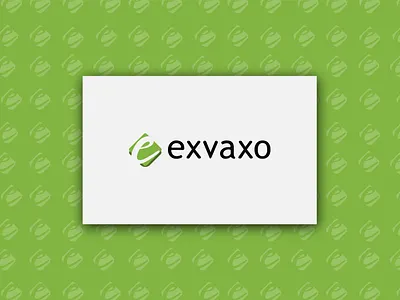 Exvaxo logo brand branding design flat flat design graphic design icon illustration logo typography vector
