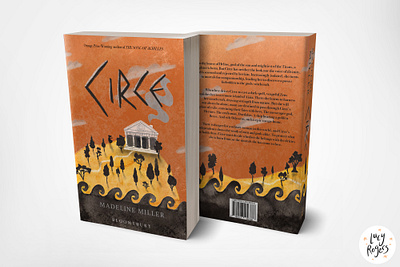 'Circe' Book Cover Redesign book cover book cover design book cover mockup book covers book design book illustration books cover art cover design design illustration illustrator photoshop procreate typography