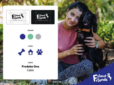 FOF brand dog dog walker dog walking fof friends of type petcare premium