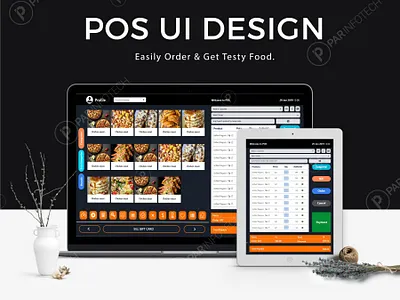 POS Restaurant User interface design bill food food app icon menubar order management restaurant uidesign uiux user interface