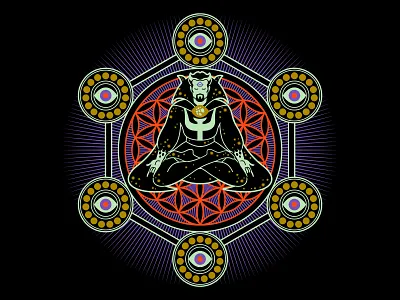 Strange Eye avengers comic digital illustration dr strange illustration infinite marvel meditate meditation sacred geometry spiritual superhero t shirt design t shirt illustration third eye