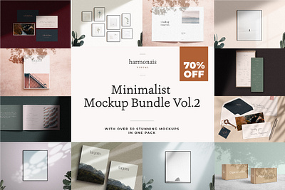 Mockup Bundle Vol.2 branding bundle contemporary creative market mock up natural light photography scene creator