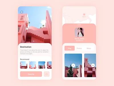 travel ui