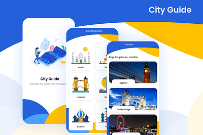 City Guide city guide graphic design illustrator design location mobile app design photoshop design places sketchapp ui design ux design xd design