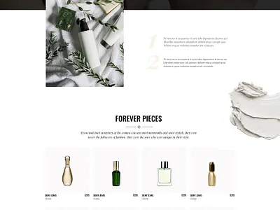 Estelle Cosmetic Home blog brand cosmetic cosmetic shop ecommerce fashion lifestyle modeling shop style website mockup wordpress