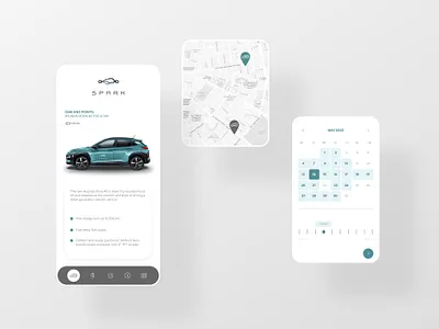 Date Picker city dailyui080 date picker electric car le lime lyft map spark uber